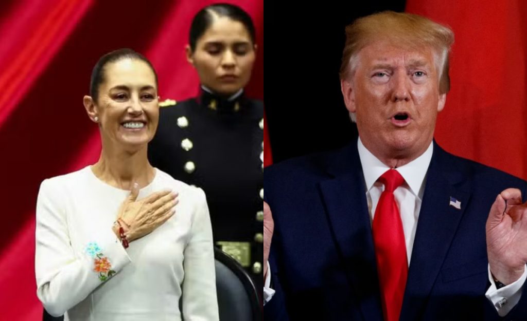 Trump anuncia suspensión temporal de aranceles a México; Sheinbaum agradece y resalta colaboración bilateral