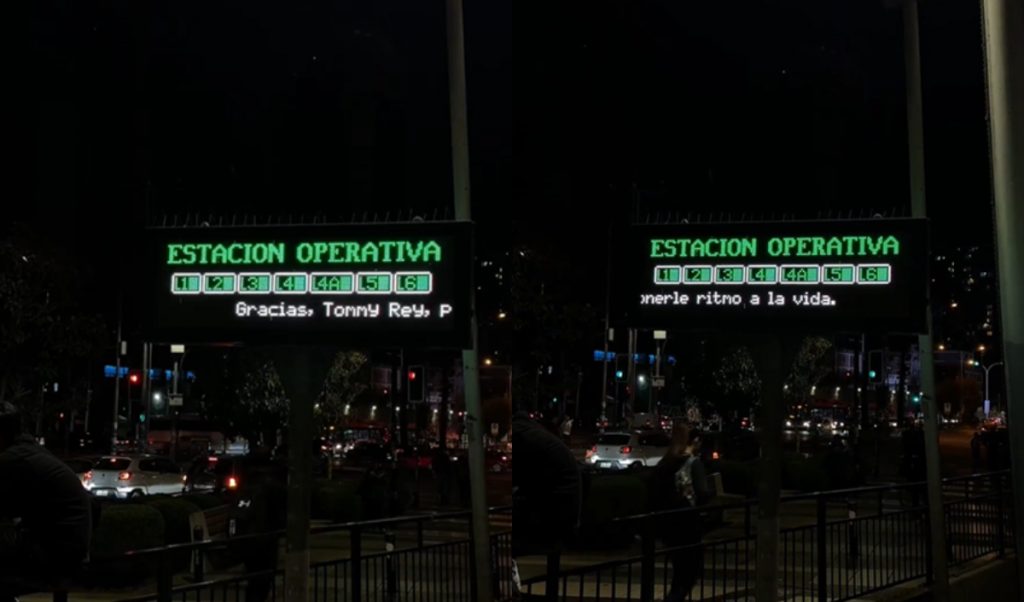 El sentido homenaje de Metro de Santiago: “Gracias, Tommy Rey, por ponerle ritmo a la vida”