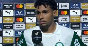 Jugador de Palmeiras estalla en llanto al acusar insultos racistas en Copa Libertadores Sub-20
