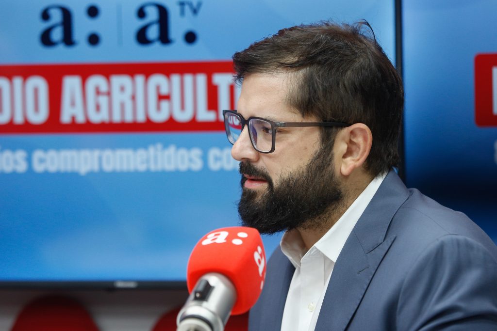 Presidente Boric: “Nosotros tenemos una muy buena relación con la gran mayoría de los gremios empresariales”