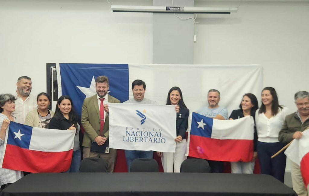 Servel inscribe oficialmente al Partido Nacional Libertario como nueva colectividad política