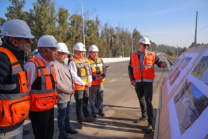 MOP concluye reparación de socavón y habilita el tránsito vehicular en el Camino Internacional de Concón