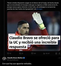 Claudio Bravo X