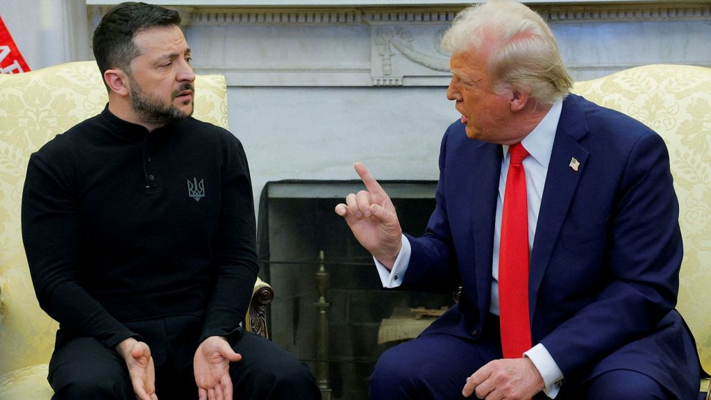 Trump y Zelenski chocan de nuevo sobre la guerra en Ucrania