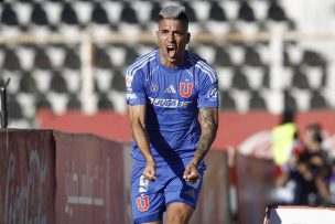 Leandro Fernández tras su gol ante Palestino: 