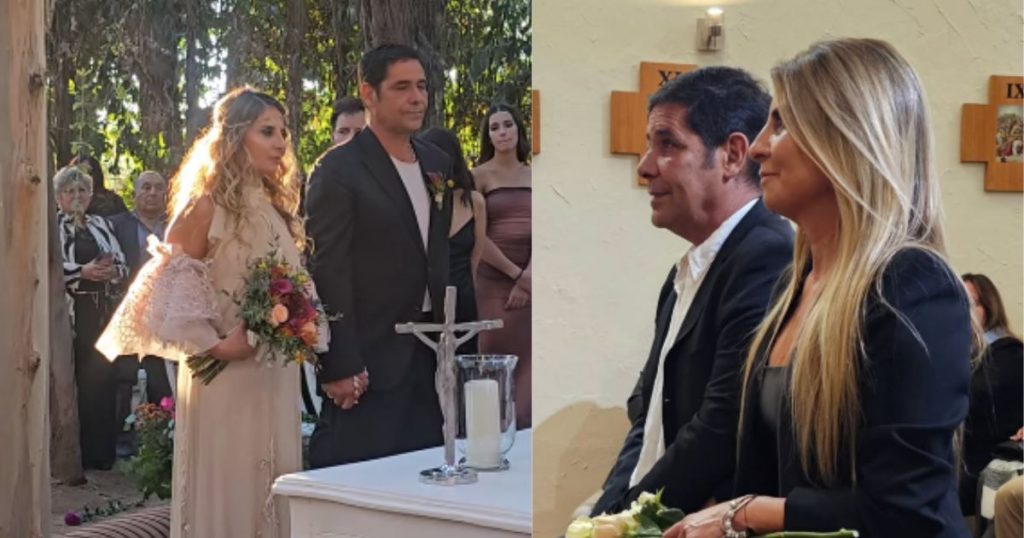 Juan Falcón celebró su matrimonio con Jocelyn Urzúa en romántica ceremonia religiosa