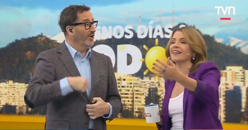 Chascarro en vivo: Monserrat Álvarez se confundió en matinal y Eduardo Fuentes no la perdonó