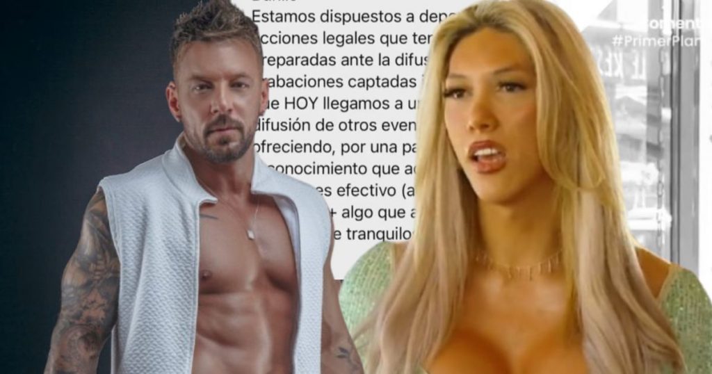Aseguran que abogado de Fabricio intentó frenar escándalo con oferta a Danilo 21 y Agustina Cabañas