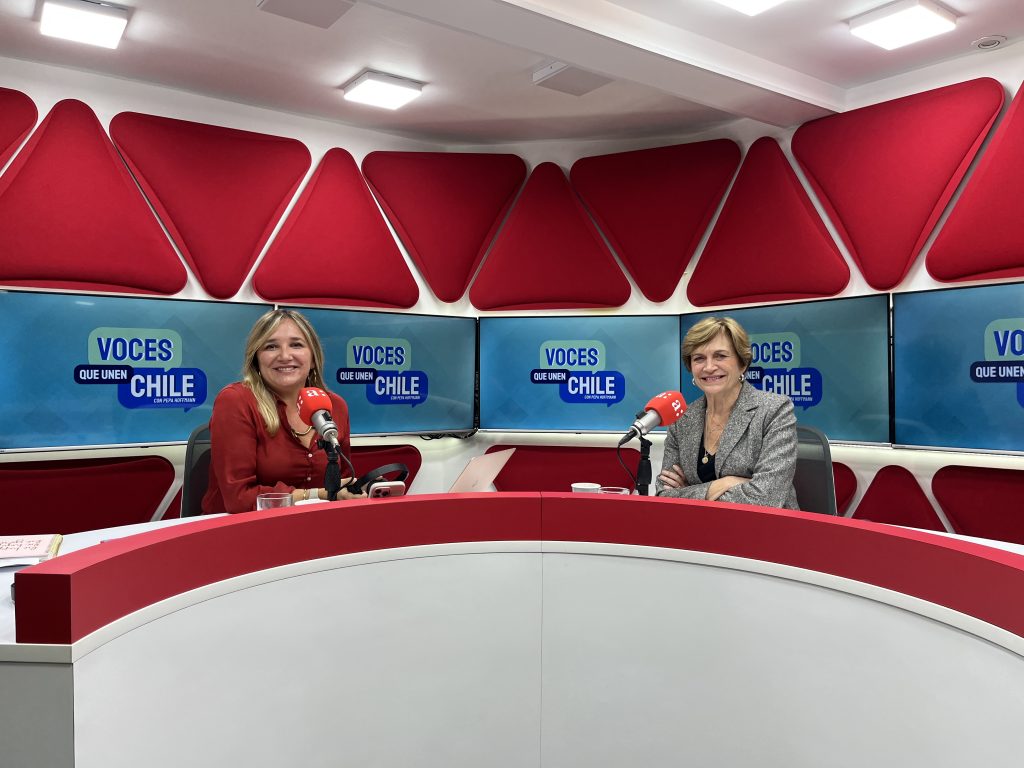 María José Hoffmann y Evelyn Matthei