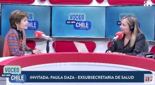 Paula Daza aborda desafíos en salud pública y habla sobre su vínculo con Matthei