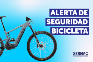 SERNAC emite alerta por riesgo en bicicletas eléctricas