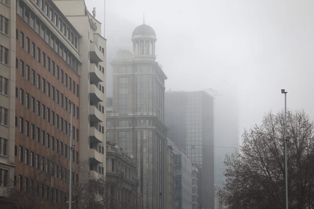 Santiago registró la temperatura más baja en lo que va del 2025