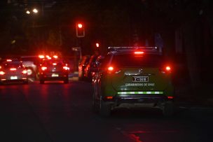 Colisión en Renca deja a dos Carabineros heridos durante operativo policial