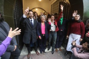 Candidatos del oficialismo marchan por el Día del Trabajador y promueven salario vital