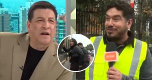 Gino Costa recibe amenaza en vivo en CHV por chofer sin licencia: “¡¿Esa hu... querías?!”