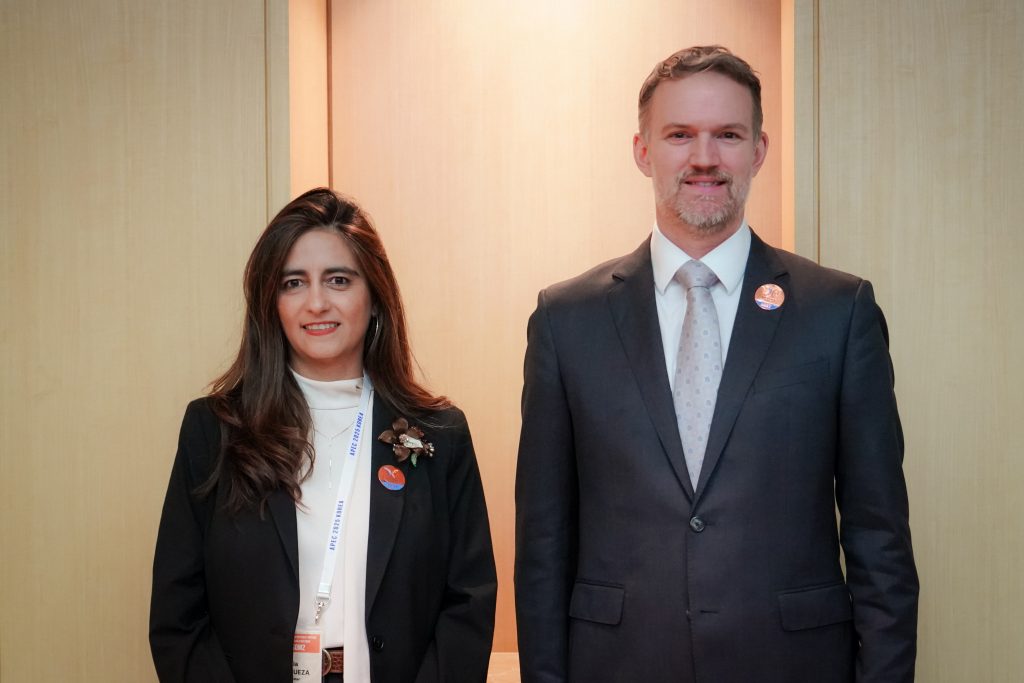Subsecretaria Sanhueza sostiene segunda reunión con Representante Comercial de Estados Unidos