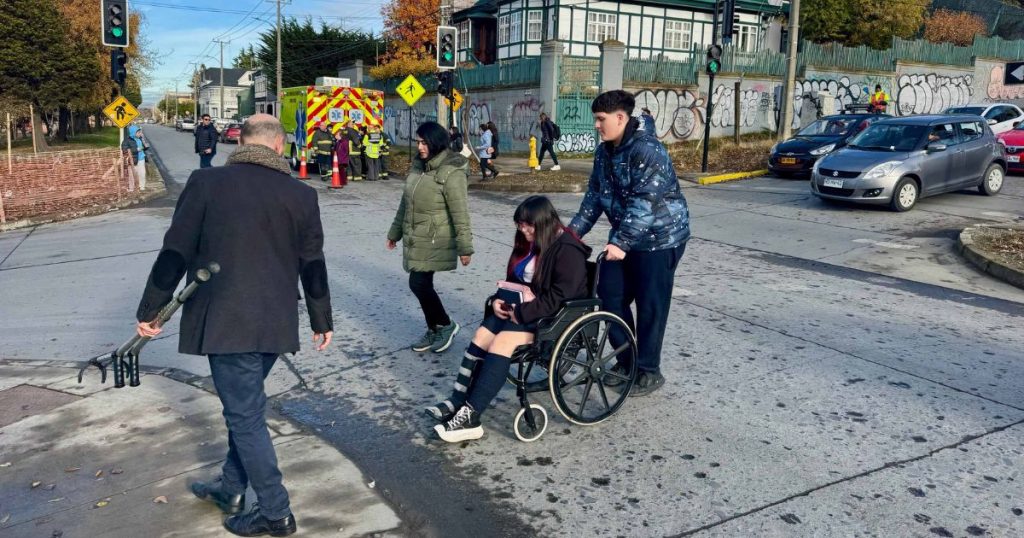 Imágenes del sismo 7.5: así fue la evacuación en Magallanes por alerta de tsunami