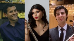 FOJI cumple sueños: tres jóvenes músicos chilenos son becados para estudiar con las mejores orquestas del mundo