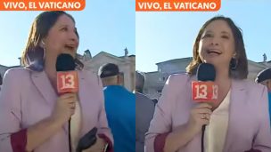 Mónica Pérez se emociona en vivo tras la elección del nuevo Papa: “Es una sensación muy emotiva”