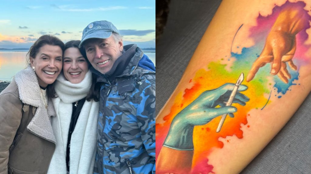 Tatuaje, dolor y memoria: el íntimo ritual de María Jesús Sothers para honrar a su padre fallecido