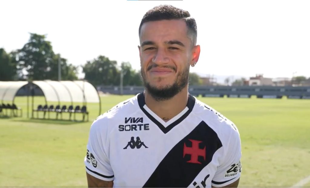 VIDEO | Impactante: Disparos interrumpen entrevista a Philippe Coutinho en centro de entrenamiento del Vasco da Gama
