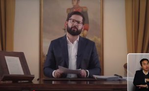 Boric en cadena nacional por informe de Comisión para la Paz: “Es una oportunidad única e irrepetible para alcanzar justicia y paz”