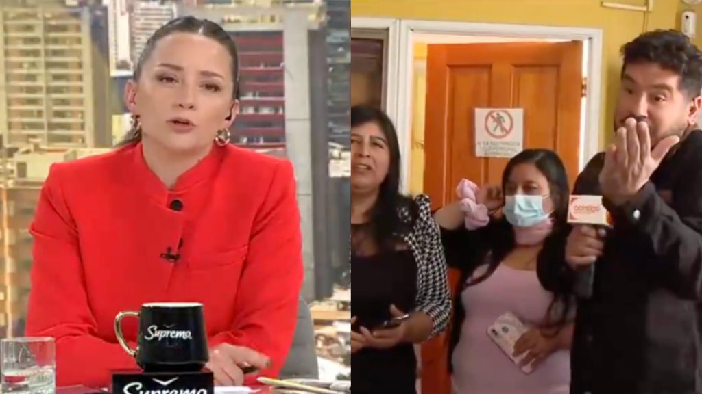 Andrea Arístegui se la jugó en vivo y frenó feroz ataque a Gino Costa: “No le diga usted cómo hacer su trabajo”