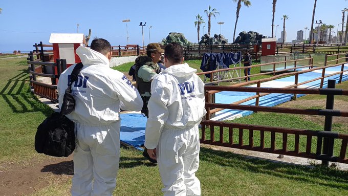 Iquique: PDI investiga homicidio con decapitación en playa Cavancha