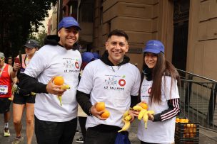 Mercado Mayorista Lo Valledor entregará 68.000 frutas en la Maratón de Santiago 2025