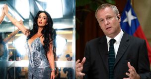 Pamela Díaz y Felipe Kast confirman su romance posando juntos en exclusivo evento