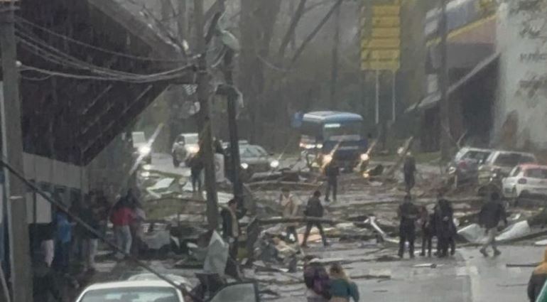 Balance Senapred: Tornado en Puerto Varas deja dos heridos y daños significativos en viviendas