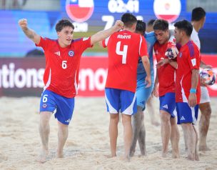 Chile derrota a Tahití y se estrena de forma histórica en el Mundial de fútbol playa