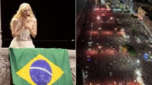 Policía brasileña frustró atentado explosivo durante concierto de Lady Gaga en Copacabana