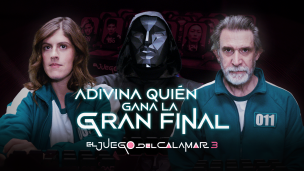 Pancho Melo e Isa Salinas se enfrentan en delirante promo chilena de El Juego del Calamar