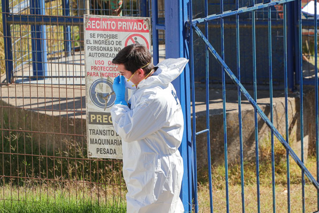 Carabineros investiga hallazgo de feto en planta de tratamiento en Maipú