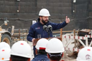 Presidente Boric por futura Línea A del Metro: “Estamos aquí para seguir mejorando la calidad de vida de los chilenos”