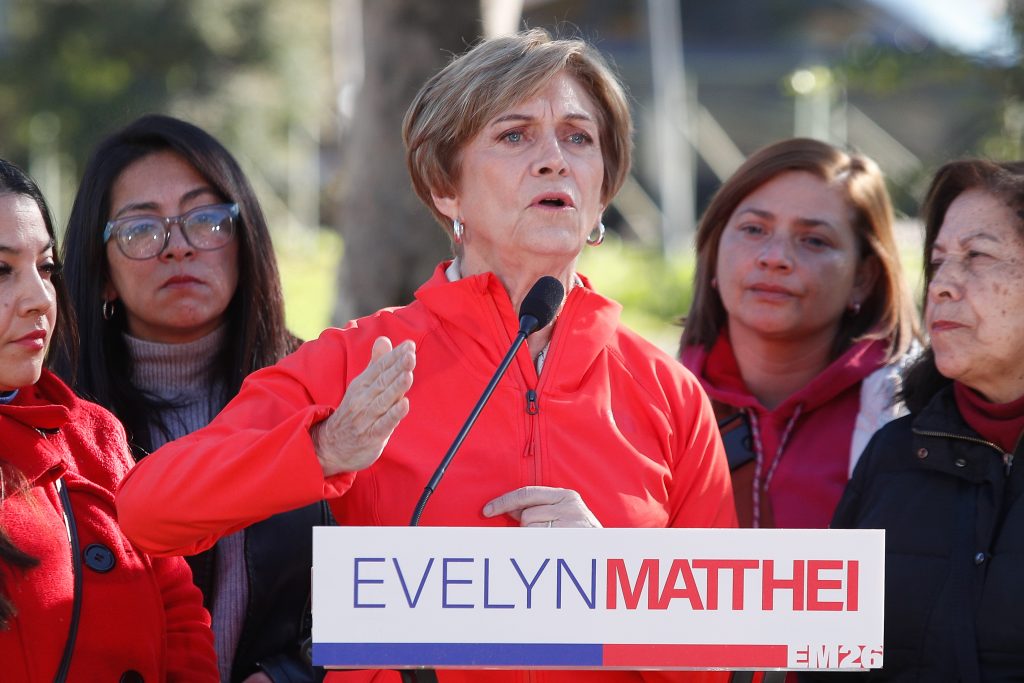 Evelyn Matthei: “se acabó la vista gorda al narco disfrazado de comerciante