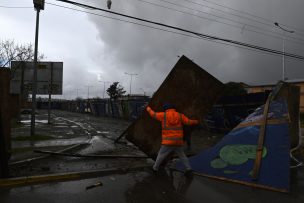 Emergencias en Los Lagos por sistema frontal: Vientos superan los 90 km/h