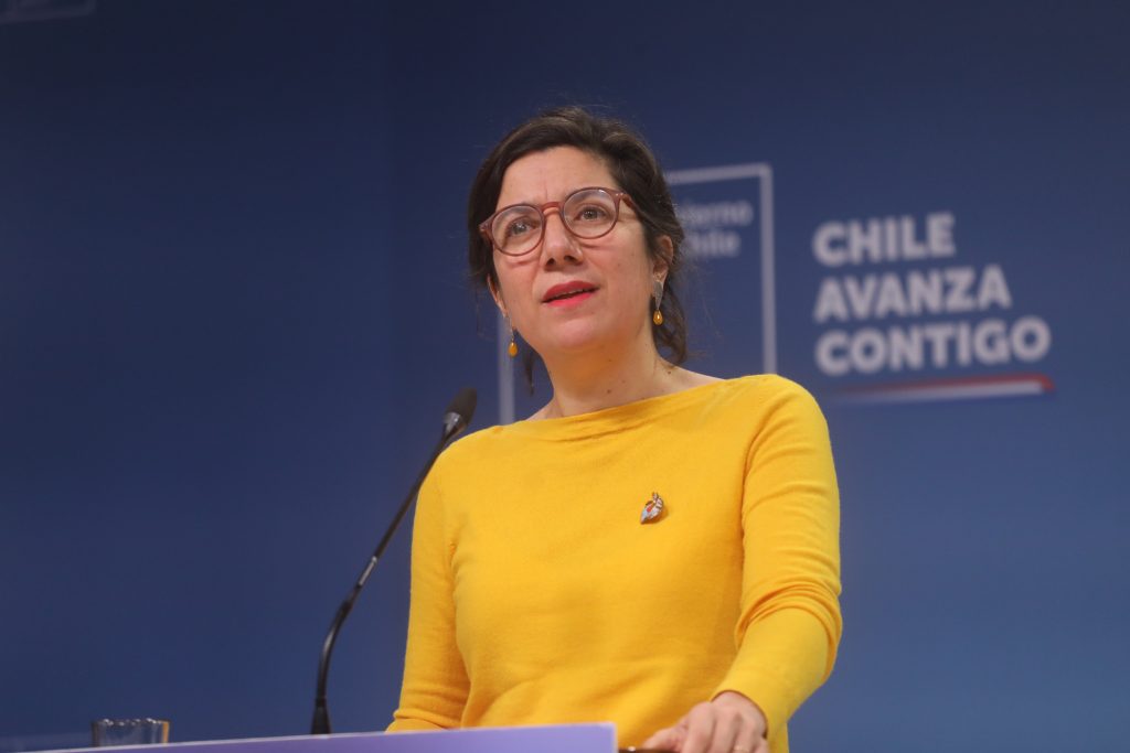 Ministra vocera (s) de Gobierno por primarias: 