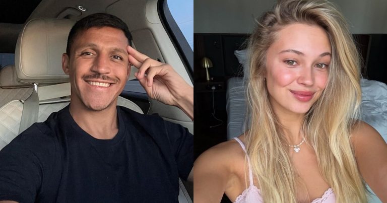 Novia de Alexis Sánchez prueba la comida chilena y revela su plato menos favorito