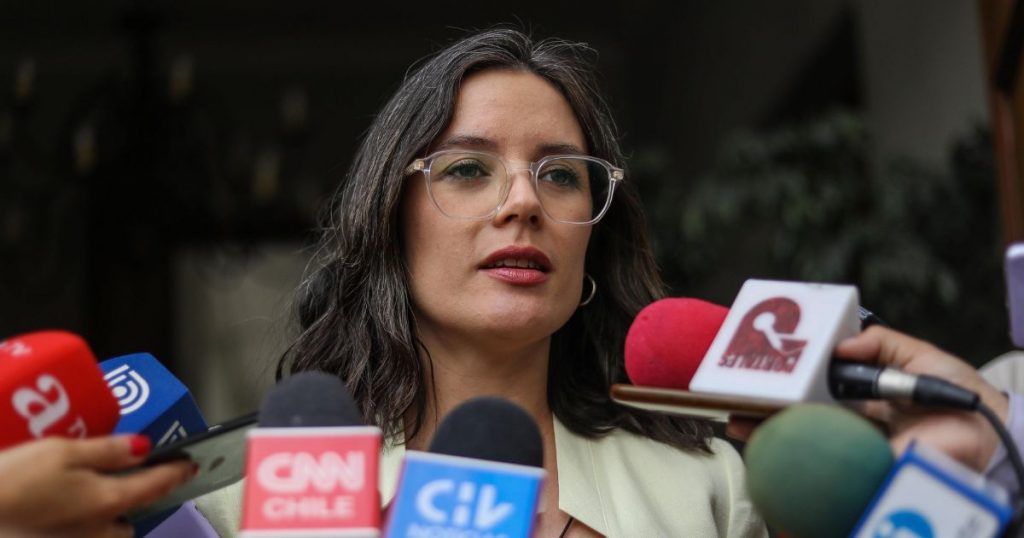 Camila Vallejo reveló que volverá a la vocería en julio tras posnatal
