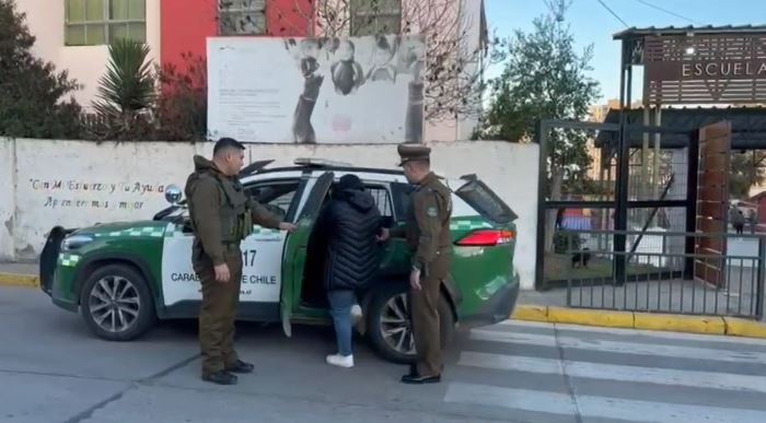 Detienen a vocal de mesa con orden vigente en local de votación en Coquimbo