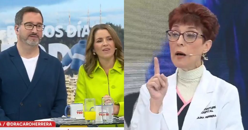“Voy a decir una cosa muy incorrecta”: El comentario de la doctora Carolina Herrera que remeció TVN