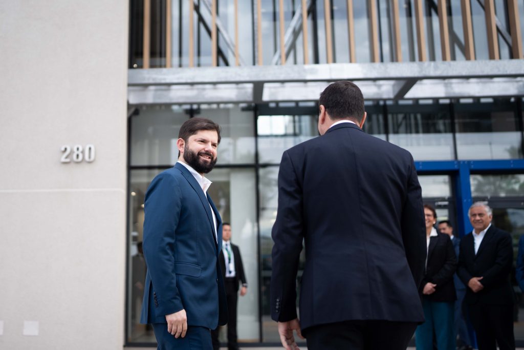 Presidente Boric inauguró edificio PDI en Los Andes