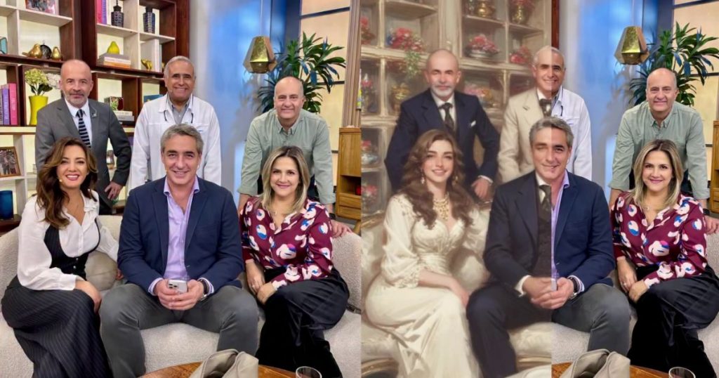 ¿Fantasma en Canal 13? Imagen de 