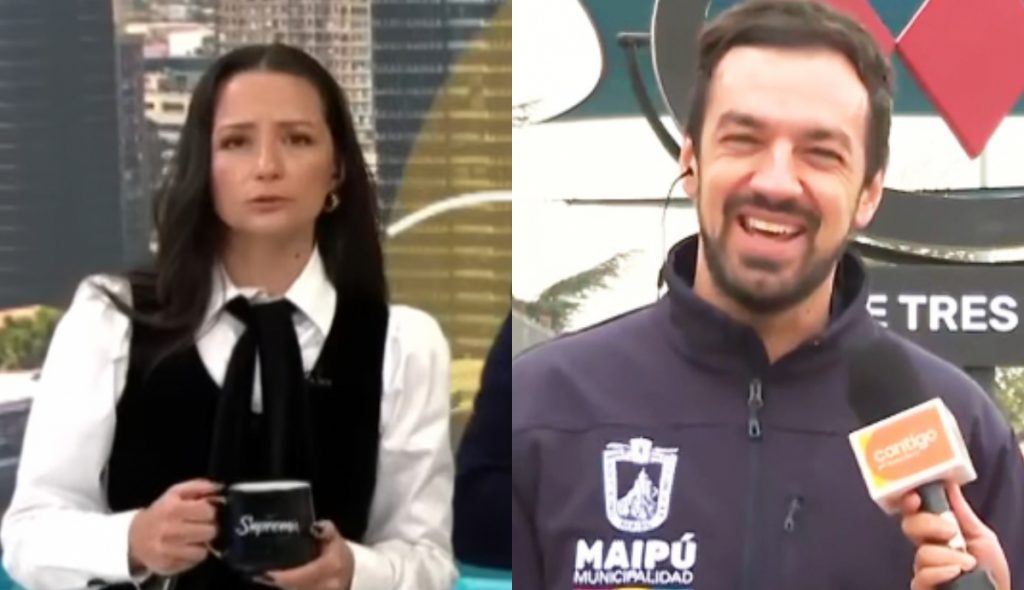 Tomás Vodanovic protagoniza divertido chascarro en CHV: confundió a Andrea Aristegui en vivo