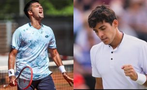 Tomás Barrios y Cristian Garín avanzan sólidos a octavos del Challenger de Bratislava