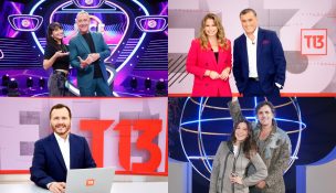Canal 13 destacada en audiencia con “¡Qué dice Chile!”, “Mundos Opuestos” y noticiarios