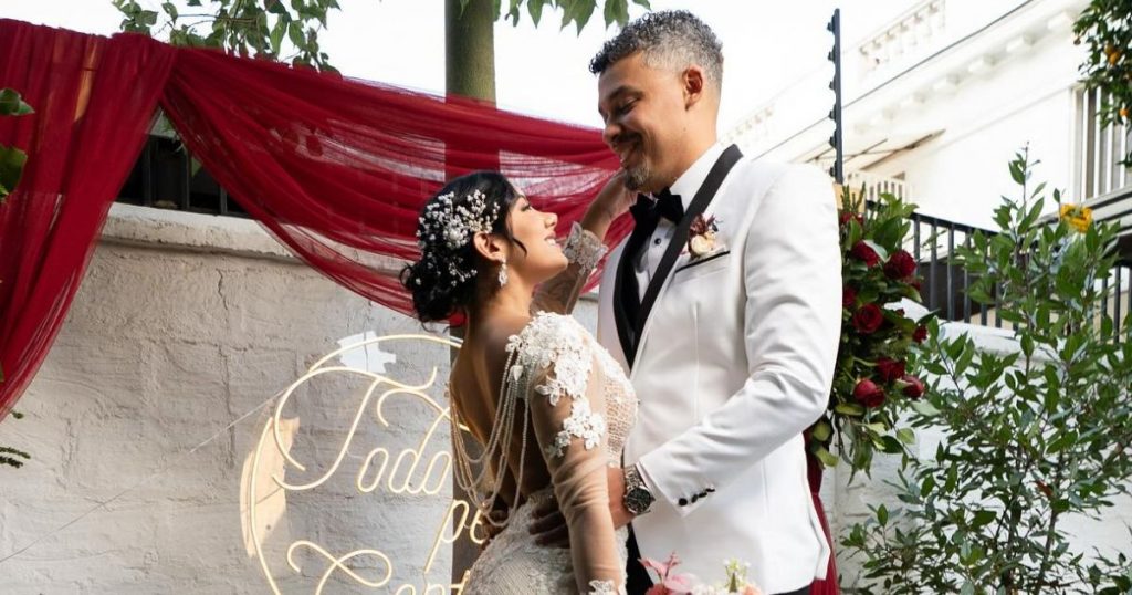 Actriz de Mega sorprendió con romántica boda tras 9 años de relación: compartió imágenes de su matrimonio