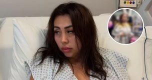 ¿Retoma su viaje?: Naya Fácil reaparece en aeropuerto tras grave de salud